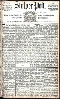 Stolper Post Nr. 197/1883