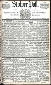 Stolper Post Nr. 205/1883