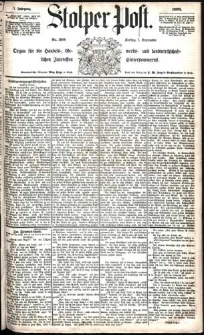 Stolper Post Nr. 209/1883