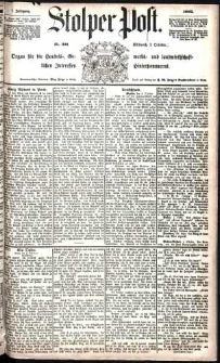 Stolper Post Nr. 231/1883