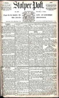Stolper Post Nr. 232/1883