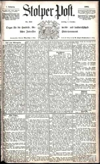 Stolper Post Nr. 233/1883