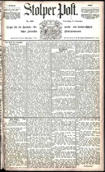 Stolper Post Nr. 268/1883