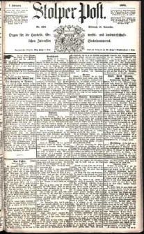 Stolper Post Nr. 279/1883