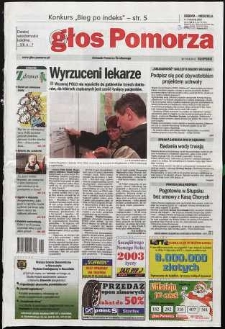 Głos Pomorza, 2003, styczeń, nr 3