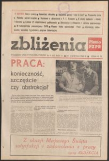 Zbliżenia : tygodnik społeczno-polityczny, 1982, nr 11