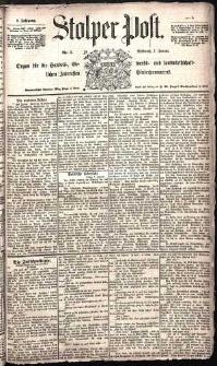 Stolper Post Nr. 5/1885