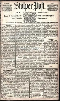 Stolper Post Nr. 11/1885