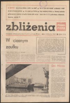 Zbliżenia : tygodnik społeczno-polityczny, 1982, nr 19