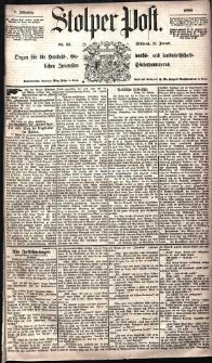 Stolper Post Nr. 23/1885