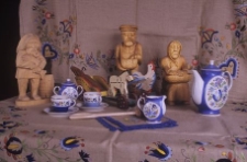 Rzeźby, porcelana oraz hafty kaszubskie - Wdzydze - KPE