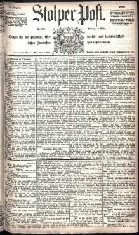 Stolper Post Nr. 57/1885