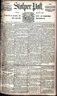 Stolper Post Nr. 81/1885