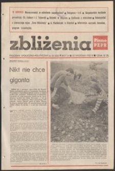 Zbliżenia : tygodnik społeczno-polityczny, 1982, nr 32