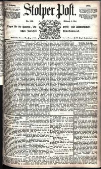Stolper Post Nr. 104/1885