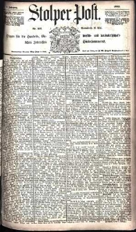 Stolper Post Nr. 112/1885