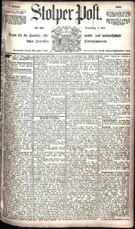 Stolper Post Nr. 116/1885