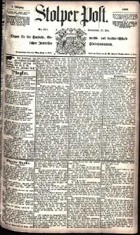 Stolper Post Nr. 118/1885