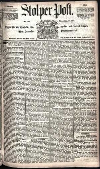 Stolper Post Nr. 121/1885