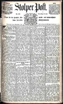 Stolper Post Nr. 169/1885