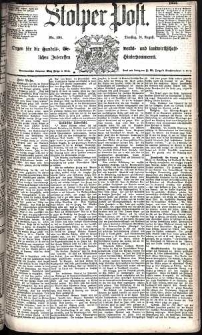 Stolper Post Nr. 191/1885