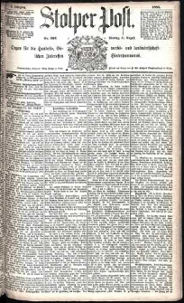 Stolper Post Nr. 202/1885