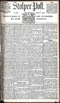 Stolper Post Nr. 210/1885