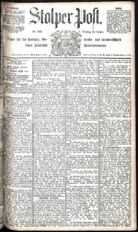 Stolper Post Nr. 227/1885