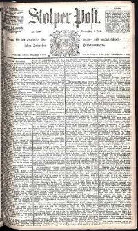 Stolper Post Nr. 229/1885