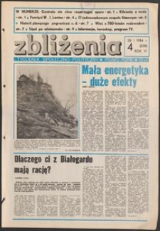 Zbliżenia : tygodnik społeczno-polityczny, 1984, nr 4