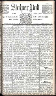 Stolper Post Nr. 269/1885