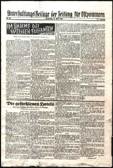 Unterhaltungs-Beilage der Zeitung f&uuml;r Ostpommern Nr. 64/1938