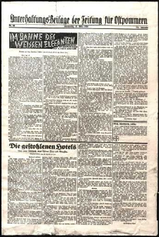 Unterhaltungs-Beilage der Zeitung für Ostpommern Nr. 64/1938