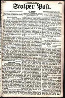 Stolper Post Nr. 60/1906