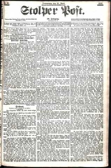 Stolper Post Nr. 96/1906
