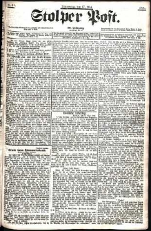 Stolper Post Nr. 114/1906