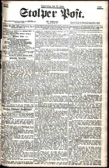Stolper Post Nr. 142/1906