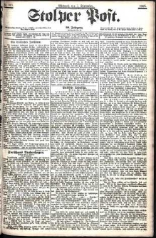 Stolper Post Nr. 207/1906