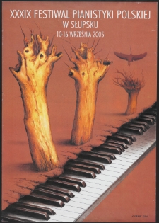 [Plakat] : XXXIX Festiwal Pianistyki Polskiej w Słupsku