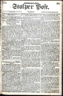 Stolper Post Nr. 244/1906