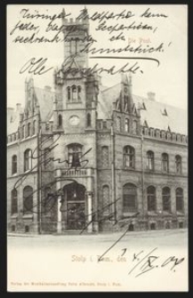 Stolp i. Pom. den. Die. Post. [Urząd pocztowy]