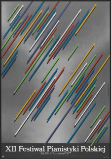 [Plakat] : XII Festiwal Pianistyki Polskiej w Słupsku