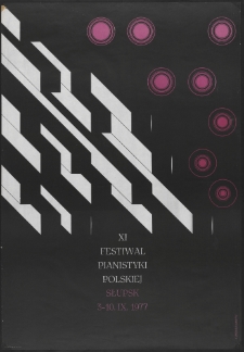 [Plakat] : XI Festiwal Pianistyki Polskiej w Słupsku