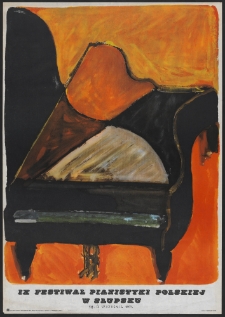 [Plakat] : IX Festiwal Pianistyki Polskiej w Słupsku