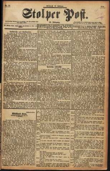 Stolper Post Nr. 39/1898
