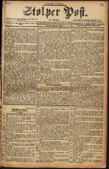 Stolper Post Nr. 40/1898