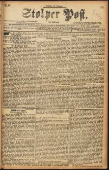 Stolper Post Nr. 44/1898