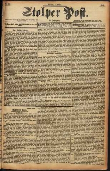 Stolper Post Nr. 55/1898