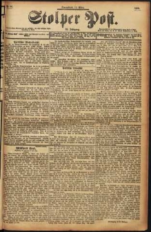 Stolper Post Nr. 60/1898
