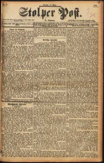 Stolper Post Nr. 65/1898
